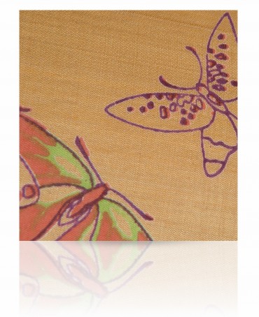 Палантин Женский SN-BUTTERFLY/YELLOW.OR